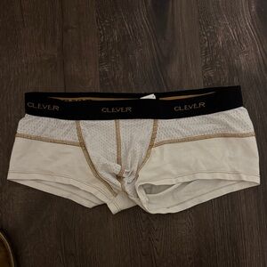 Men's White Boxer Briefs